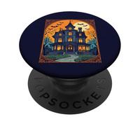 Haunted House - Silent Scream Street PopSockets Adhesive PopGrip