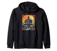 Haunted House - Silent Scream Street Zip Hoodie