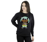 Haunted House Sweatshirt Scooby Doo Black 4XL