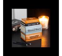 Haunted Library Book Stack Oil Burner Wax Warmer