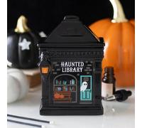 Haunted Library Ceramic Oil Burner For Fragrance Oil