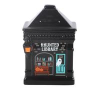 Haunted Library Oil Burner | Unique Wax Melter for Aromatherapy