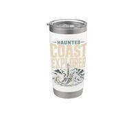 Haunted Lighthouse Ghost Lighthouse Haunted Coast Gift Stainless Steel Insulated Tumbler
