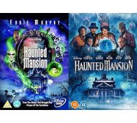 Haunted Mansion 2 Movie Collection DVD - The Haunted Mansion [2004] DVD , Disney's Haunted Mansion [2023] DVD