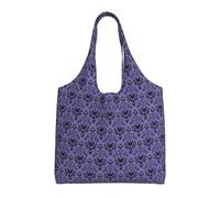 Haunted Mansion Aesthetic Tote Bag For Girls : With Full-Page Printing For Women Lady Canvas Polyester Tote Bag