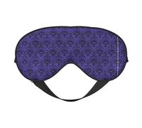 Haunted Mansion Breathable Adjustable Eye Mask Effective Shading Blindfold for Sleeping with Elastic Strap