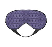 Haunted Mansion Breathable Adjustable Eye Mask Effective Shading Blindfold for Sleeping with Elastic Strap