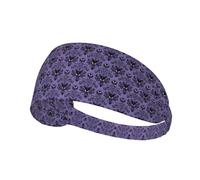 Haunted Mansion Elastic Exercise Headband - Soft Sweat-Wicking Throw for Women