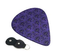 Haunted Mansion Guitar Plectrums, 6 Guitar Plectrums, Printed on both sides for Electric Guitar Bass Ukulele (0.46 mm 0.71 mm 0.96 mm)