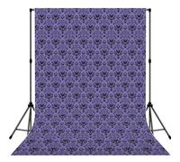 Haunted Mansion Lightweight Photo Backdrop Soft Background For Indoor Shooting, Party & Live Streaming - 5x7ft