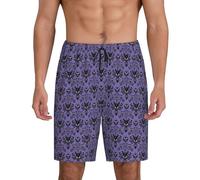 Haunted Mansion Men'S Short Pajama Pants - Soft Nightwear For Comfortable Sleep And Relaxation Elastic Waist Sleep Pants Breathable Sleepwear Summer Pajama Bottoms