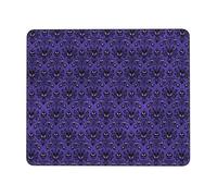 Haunted Mansion Mouse Pad with Stitched Edge, Non-Slip Rubber Base, Premium-Textured and Waterproof Mousepad for Computers, Laptop, Office & Home, 30x25cm, 3mm