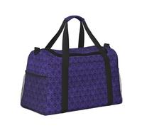 Haunted Mansion Print Functional Travel Tote Ample Space Travel Bag Foldable Carry On Tote for Weekender