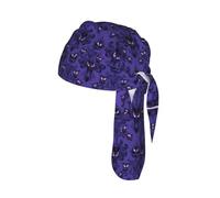 Haunted Mansion Print Helmet Cap Quick Dry Cycling Skull Wrap Breathable Polyester Adjustable Adult Summer Beanie