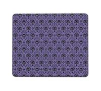 Haunted Mansion Print Mouse Pad with Stitched Edge Office Supplies & Gaming Computer Desk Accessories Non-Slip Rubber Mouse Pad for Computers, Laptop, Office