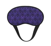 Haunted Mansion Print Soft Comfortable Eye Mask for Sleeping Light Blocking Nap Travel Camping Night Rest
