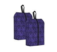 Haunted Mansion Print Unisex Travel Shoe Storage Bag Camping Lightweight Portable Organizer Pouch