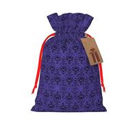 Haunted Mansion Printed Drawstring Gift Bags,Various Sizes, Bulk Plastic Packaging Bags