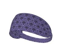 Haunted Mansion Printed Stretchy Sport Headband, Helmet Compatible, for Outdoor Hiking Cycling Running Workout