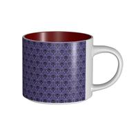 Haunted Mansion Printing Large-Capacity Ceramic Mugs, Versatile Cups for Coffee,Tea,Easy to Hold,Perfect for Workspaces
