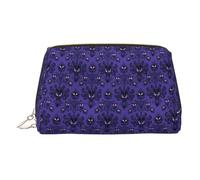 Haunted Mansion PVC Leather Makeup Bag Cosmetic Pouch Travel Organizer Toiletry Clutch