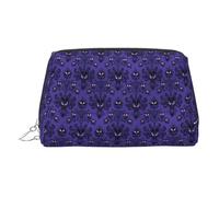 Haunted Mansion PVC Leather Makeup Bag Cosmetic Pouch Travel Organizer Toiletry Clutch