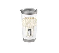 Haunted Mirror Cursed Mirror Ghost in Mirror Gift Stainless Steel Insulated Tumbler