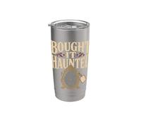 Haunted Mirror Cursed Mirror Ghost in Mirror Gift Stainless Steel Insulated Tumbler