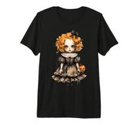 Haunted Redhead Ginger Doll Halloween Scary Gothic Doll Premium T-Shirt
