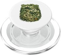 Haunted Route Halloween Spooky Vintage horror eerie classic PopSockets PopGrip for MagSafe