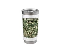 Haunted Route Halloween Spooky Vintage Horror Eerie Classic Stainless Steel Insulated Tumbler