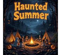 Haunted Summer: Spooky Beach Adventures with Cute Ghosts, Monsters & More - Summer Coloring Fun for Boys and Girls Ages 4-8