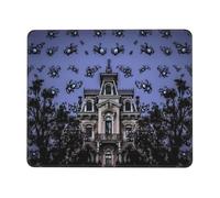 Haunted The Mansion Print Mouse Pad 10 x 12 inch, Anti Slip Rubber Base Computer Mouse pad for Computers Laptop Office Desk Accessories