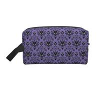 Haunted The Mansion Travel Toiletries Bag, Wash Bag | Large Capacity Makeup Bag, Hanging Shower Caddy Bag for Men Women