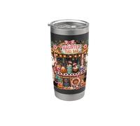 Haunted Tiki Bar Summerween Ghosts Summer Beach Halloween Stainless Steel Insulated Tumbler