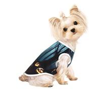 HauntedHollows Pet Breathable Sleeveless T-shirt L for Small Dogs and Cats Soft, Lightweight, Stylish