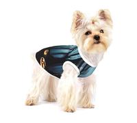 HauntedHollows Small Dog Cotton Vest L - Breathable, Soft, and Comfortable Pet Clothing for Cats and Dogs