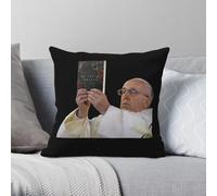 Haunting Adeline Pope Meme Square Pillowcase Polyester Linen Velvet Printed Zip Decor Sofa Seater Cushion Cover