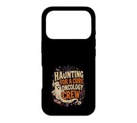 Haunting For A Cure Oncology Nurse Ghost Halloween Case for iPhone 17 Pro