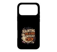 Haunting For A Cure Oncology Nurse Ghost Halloween Case for iPhone 17 Pro Max