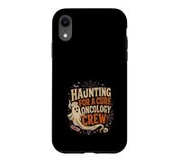 Haunting For A Cure Oncology Nurse Ghost Halloween Case for iPhone XR