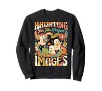 Haunting For The Perfect Images Halloween Ghost Photographer Sweatshirt