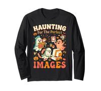 Haunting for The Perfect Images Halloween Ultrasound Tech Long Sleeve T-Shirt