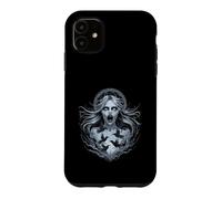 Haunting Screaming Banshee Ravens Dark Fantasy Case for iPhone 11