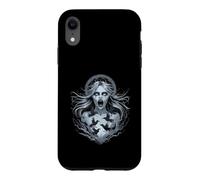 Haunting Screaming Banshee Ravens Dark Fantasy Case for iPhone XR
