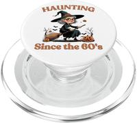 Haunting Since The 60’s Halloween Undead Fabulous Witch PopSockets PopGrip for MagSafe