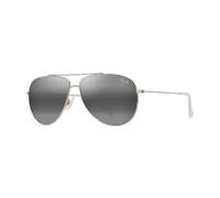 Maui Jim Hauoli Polarized Sunglasses Silver Neutral Grey/CAT3