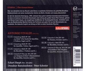 Haupt,E., Dresdner Barocksolisten - Vivaldi: Concerti Per Flauti