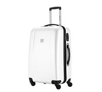 HAUPTSTADTKOFFER® - 71 Liter Suitcase Luggage Baggage Hardshell - 24" inch (White)