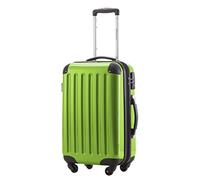Hauptstadtkoffer Alex Cabin Suitcase 55x38x23 cm, 42 L, TSA Lock, Expandable Hard Shell Trolley PC/ABS, 3.2 kg, 4 Double Wheels, Applegreen